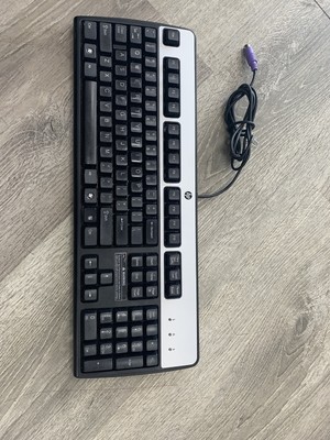 HP Genuine PS2 Wired Black Keyboard KU-0316 434821-007 701429-001 エンジンスターター