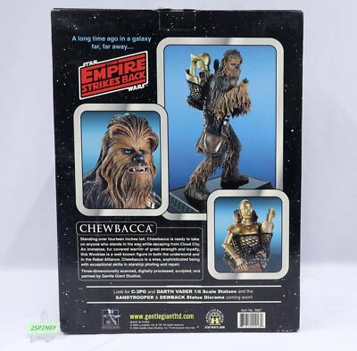 Chewbacca & C-3PO Star Wars 2004 Gentle Giant 1:6 Scale Chewbacca & C-3PO Star Wars 2004 Gentle Giant 1:6 Scale