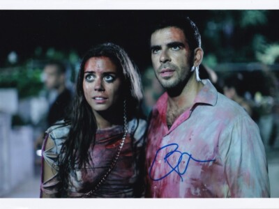 ELI ROTH signed Autogramm 20x30cm AFTERSHOCK in Person autograph COA