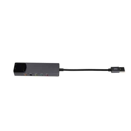 USB Soundkarte 7.1/5.1 Kanal Externe Audiokarte SPDIF Neue Verkäufe L0P4 - Photo 4/12