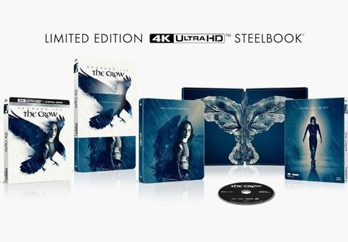 The Crow 30th Annivers. Limited Edition Steelbook (4K UHD+Digital) FAST SHIP NEW - Picture 6 of 10