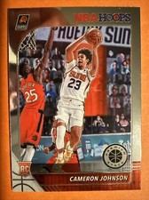 2019-20 Hoops Premium Stock #208 Cameron Johnson Rookie Basketball Card