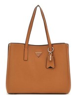 Guess Meridian Ii Girlfriend Tote Schultertasche Shopper Tasche Cognac Hellbraun