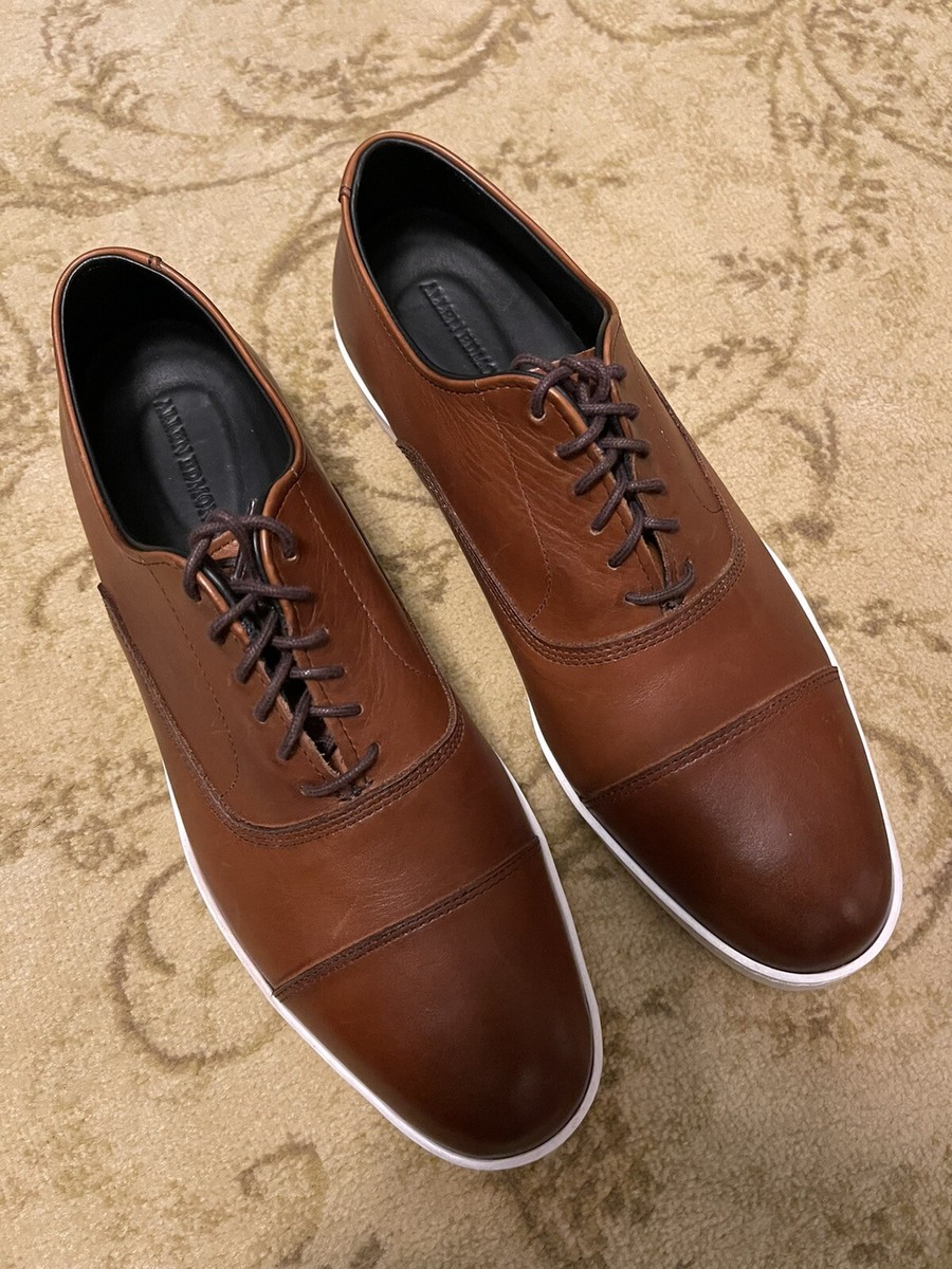 靴 Allen Edmonds 4315 The Seneca Allen Edmonds Seneca Derby Split Toe Apron Toe Leather Dress