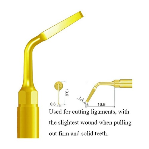 Dental Scaler Piezo Surgery Ultrasonic Tips Fit for Woodpecker/Mectron Handpiece - Picture 23 of 45