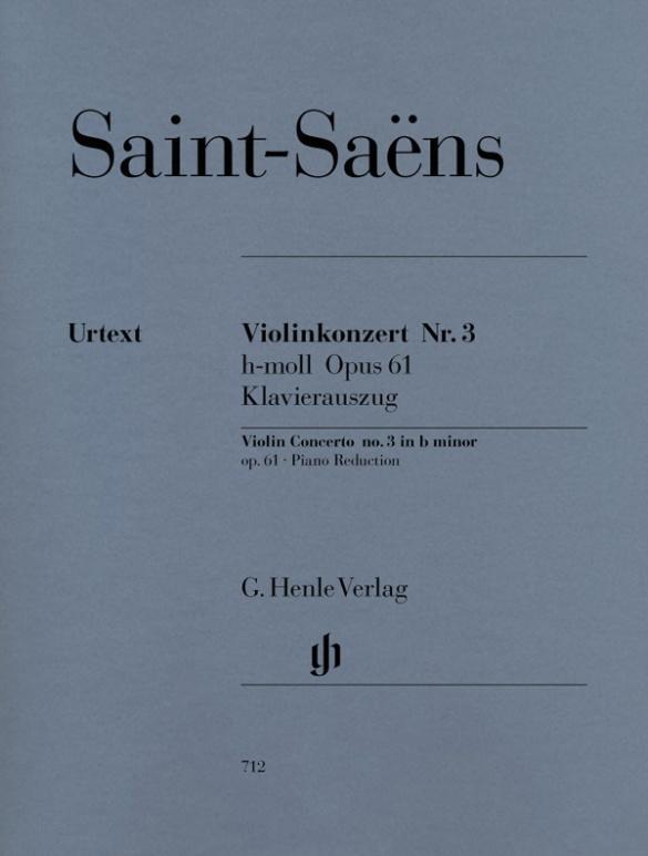 Thumbnail - Violinkonzert Nr. 3 H-moll Opus 61, Camille Saint-saens
