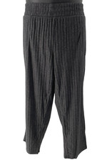 AnyBody Plush Rib Pant Jet Black