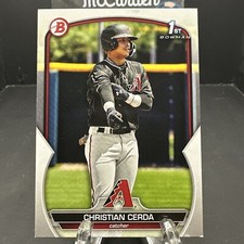 2023 Bowman Prospects Christian Cerda #BP-56 Arizona Diamondbacks