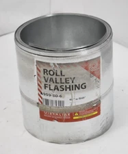 Gibraltar Economy A959-50-6 Galvanized Flat Stock Roof Flashing 6" x 50'