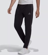 NEW Adidas Aeroready Sereno Slim Tapered Cut 3-Stripes Pants H28914 - Black - XL