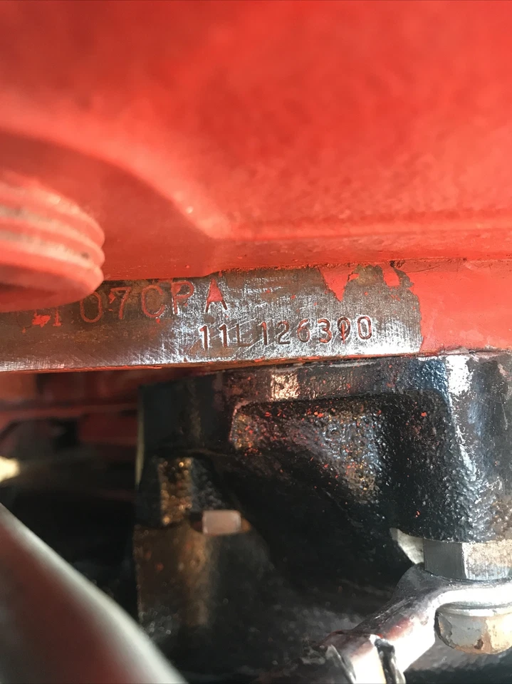 Chevelle LS5 454 1971 CPA 512 bloque VIN #L126390 Foto 3 de 3