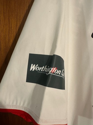 BNWT Manchester United 2003 Worthington Cup Final #10 V.Nistelrooy XL - Picture 6 of 9
