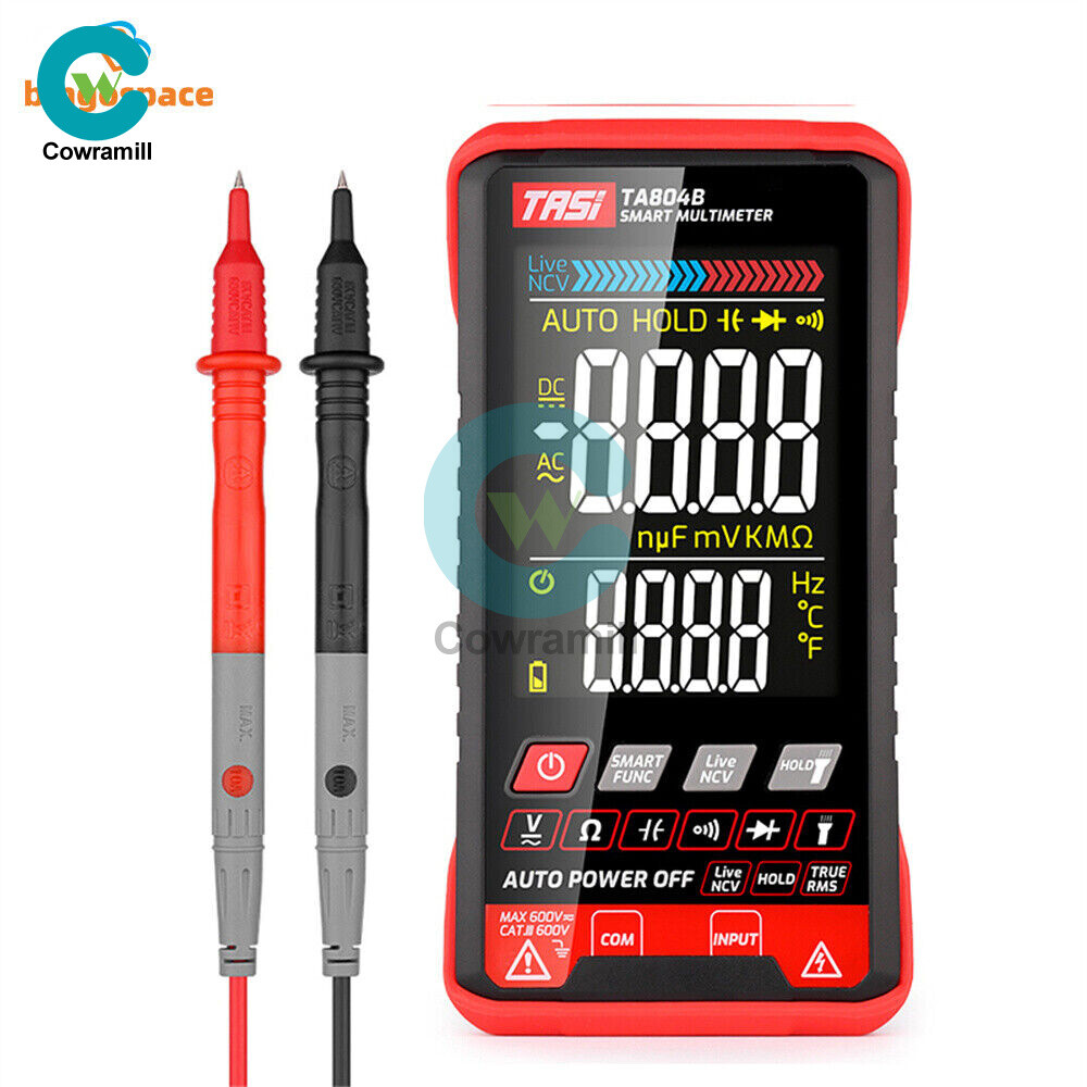 TASI TA804A/B Digital Multimeter Professional Auto Tester True RMS