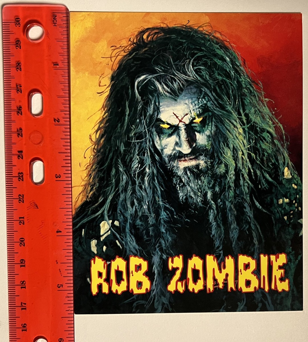 ROB ZOMBIE Hellbilly Deluxe approx 4x6 advance promo postcard