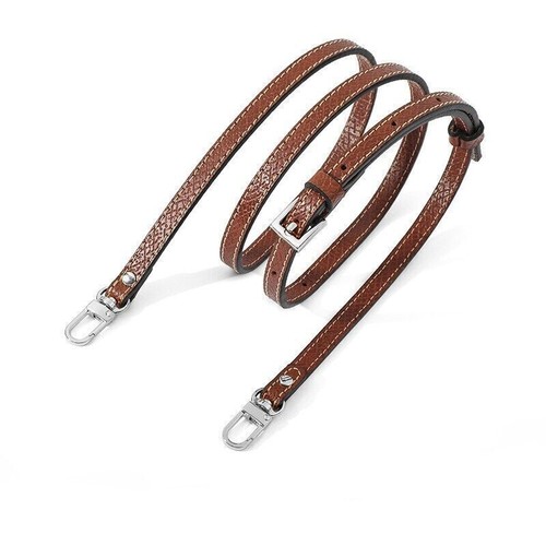 Bandolera de hombro de cuero genuino con correa ajustable de repuesto de 0,9 cm - Imagen 10 de 26