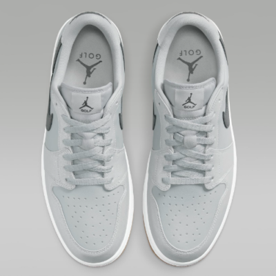 Size 8.5 - Air Jordan 1 Golf Low Wolf Grey Gum for sale online | eBay
