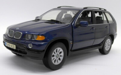 Kyosho 1/18 Scale Diecast - 80439411688 BMW X5 3.0D Dark Blue | eBay