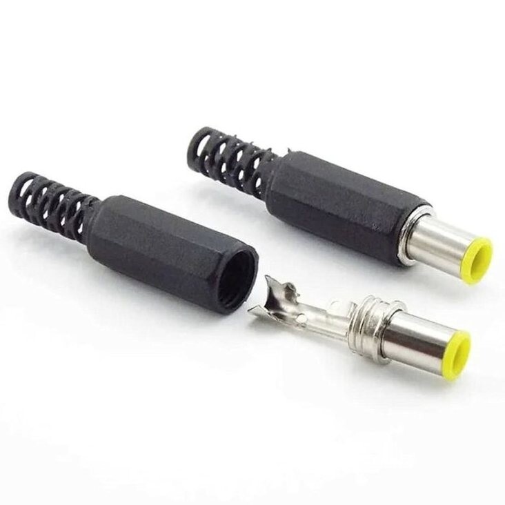 Spinotto Alimentazione DC 5,5x3,3mm Con Perno 1,0mm - Lunghezza 9,5mm - Connettore Generico