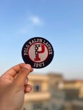 Polo Ralph 10-Piece Lauren Embroidered Patches Iron-On Sew-On Free Ship