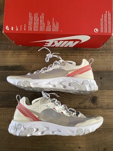 nike react element sail light bone
