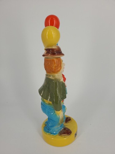 Vintage 1973 Ezra Brooks Clown Decanter Heritage China Porcelain Empty - Picture 6 of 16