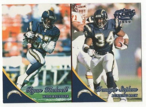 1999 Pacific Football Set Break - Cards #226-450 Pt.2 - 第 212/373 張圖片