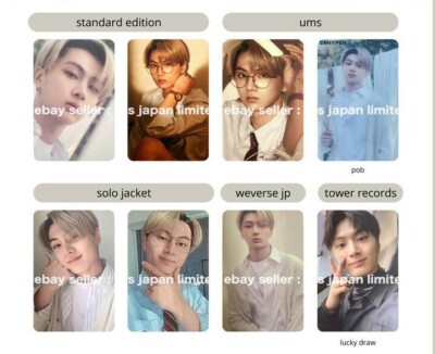 ENHYPEN JAY BORDER : Hakanai Official Photo card Solo Universal