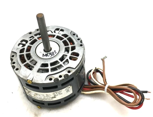 EMERSON KA55HXNLH-6996 Blower Motor M16  1/3 HP 1075 RPM/2SPD 120V used #MC983