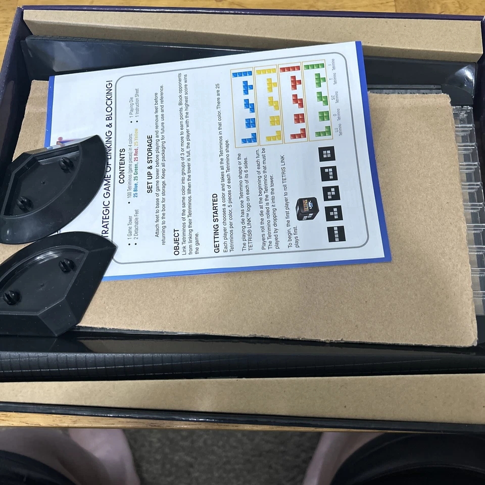 Tetris Link Board Game from Techno Source 2011 Family Board Game 2-4 players - Image 3 of 4