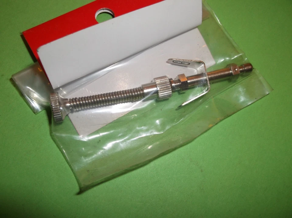(1) ENYA .60 CL NEEDLE VALVE ASSEM. FITS LARGER SIZE ENGS. OS, WEBRA & OTHERS - Image 2 of 2