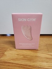 Skin Gym Rose Quartz Gua Sha Crystal Sculpty ...