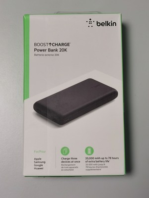 Belkin BOOST?CHARGE  Powerbank, 20.000mAh 15W, USB-A & -C, blk ''gebraucht''