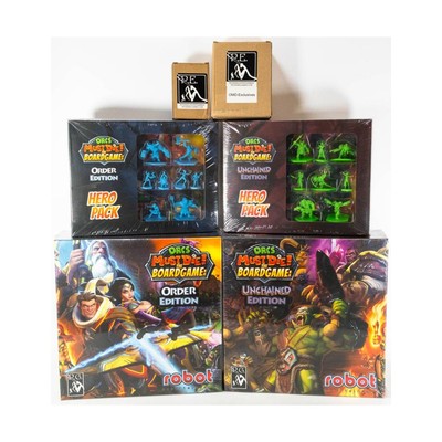 Petersen Games Boardgame Orcs Must Die! (Hero Kickstarter Pledge) SW (New)