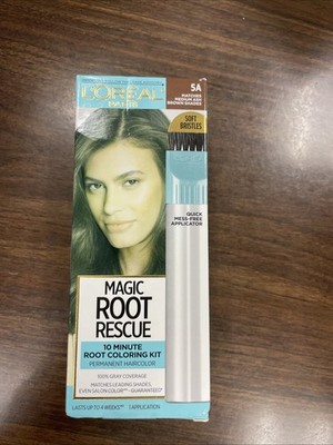 L'Oreal Magic Root Rescue 10-Min Hair Dye (5A Medium Ash Brown Shades)