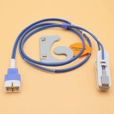 Nellcor 9pin Oximax Sensor Probe Adult Ear Clip Compatible Factory Supplier 1m/