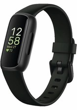 Fitbit Inspire 3 Heart Rate Health & Fitness Tracker Midnight Zen/Black
