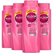 ELIDOR Radiant Shine Shampoo - Guclu ve Parlak Sampuan 650mL Pack of 2