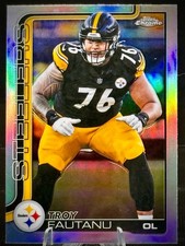 2025 Topps Chrome - Troy Fautanu #256 - True Silver Refractor