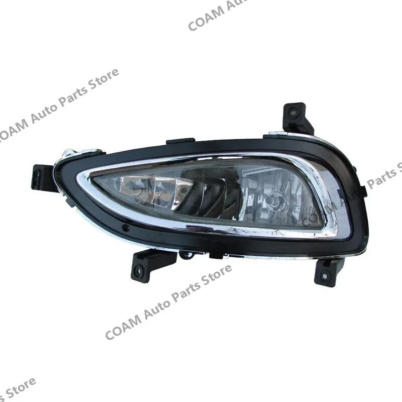 Faro antiniebla delantero derecho para Hyundai Azera 2011 2012 2013 2014 luz de circulación diurna Foto 4 de 4