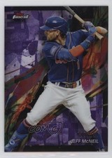 2024 Topps Finest Common Purple Refractor 79/250 Jeff McNeil #89 14dq