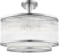 Moderne Chrom Deckenleuchten 5X60W/E14, Glamour (80 Characters)