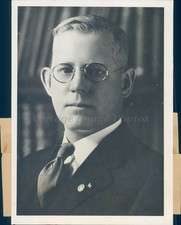 1932 Photo Lee Hall President District United Mine Workers Strike Columbus OH