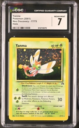 Yanma (Unlimited) graded CGC 7 for sale on eBay