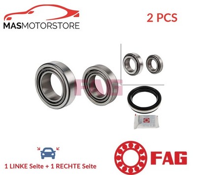 RADLAGERSATZ RADLAGER SATZ PAAR FAG 713 6130 80 2PCS P FÜR NISSAN PATROL GR V