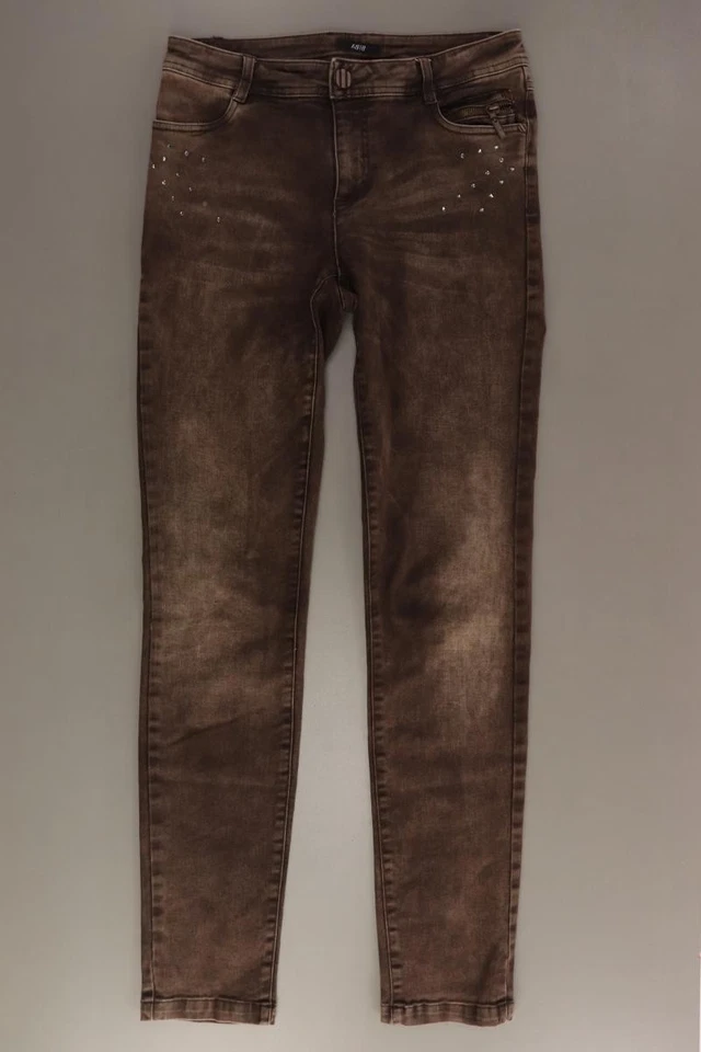 ✨ Biba Straight Jeans Regular Jeans für Damen Gr. 34, XS braun aus Baumwolle ✨ - Bild 4 von 4