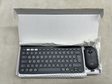 Logitech Pebble 2 Combo Kabellose Tastatur/Maus-Bundle - Grafit, Deutsch