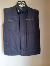 Fay Italy 🇮🇹 Luxury Men's Blue Gilet Size 40 Large slim fit  Navy VGC RRP £595