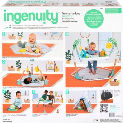 INGENUITY Spielcenter Tummy to Toes  6-in-1 Milestones Center