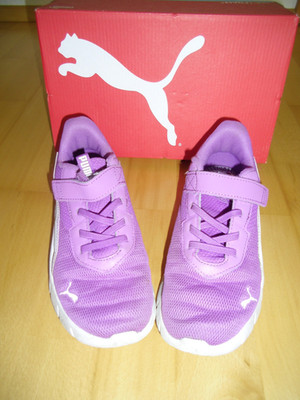 Puma Sneaker Turnschuhe Gr. 35 Mädchen FlexFocus Mordern wild berry puma white