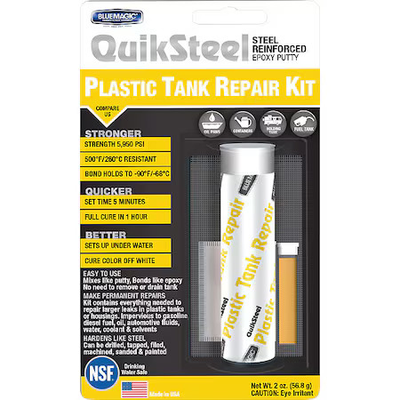 #ad #ad Blue Magic 6522Ktri Plastic Tank Repair Kit Quiksteel 2 Oz Container Size 1 $9.69